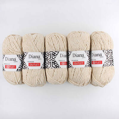 Diana Yarn Premium Outlet Simli(5 Adet) 27