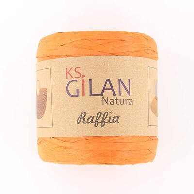 Gilan Rafya İp (250 gr.) No:2-A.Turuncu