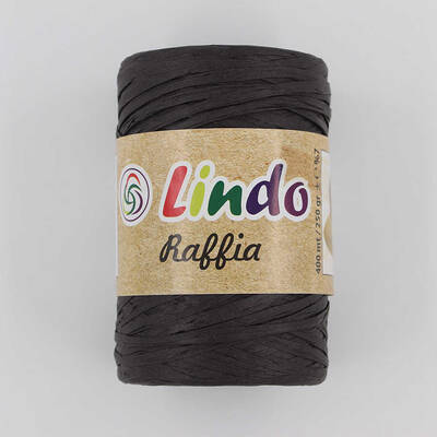 Lindo Rafya İp (250 gr.)-Siyah